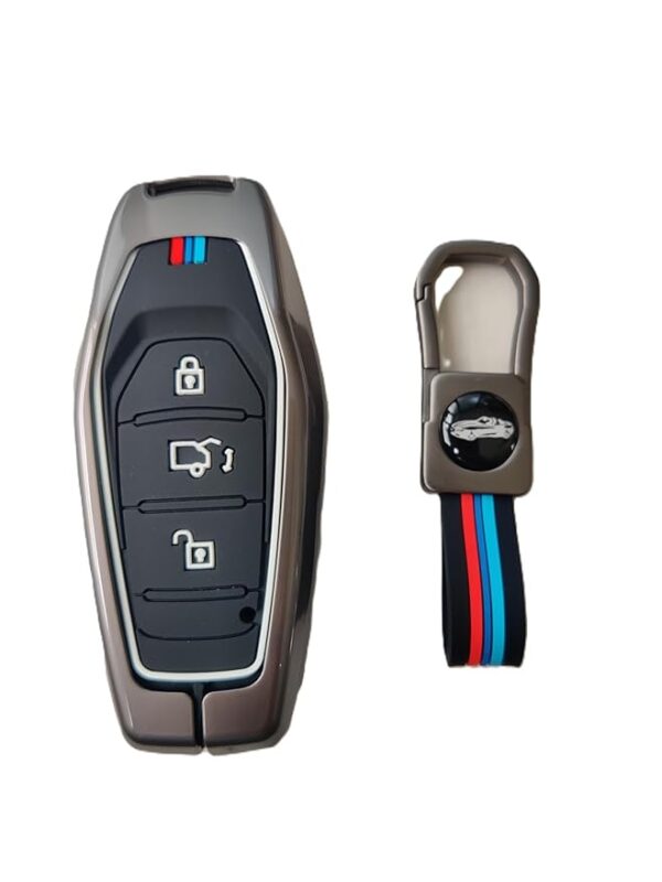 Metal Alloys with Rubber For Mahindra XUV500 Smart Key