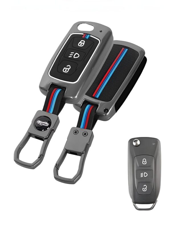 Metal Alloys with Rubber For TATA Flip Key 3b